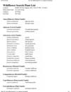 no photo plant list